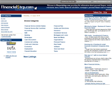 Tablet Screenshot of financialstep.com